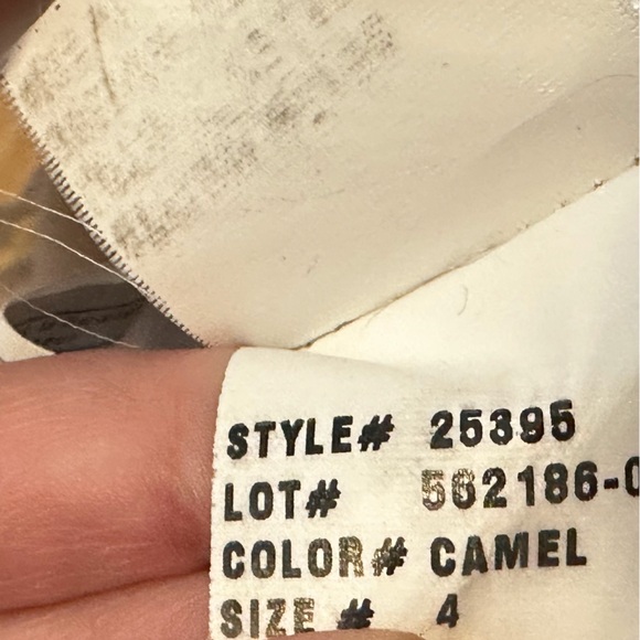 Lauren Ralph Lauren Buckle-Front Walker Coat Wool Tan Women's Size 4 - Picture 7 of 11